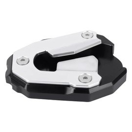 CHIFUN Kickstand Enlarger Pad Side Stand Extension Plate Replacement for Tiger900 Rally Pro 2021 2022 2023 (Silver)