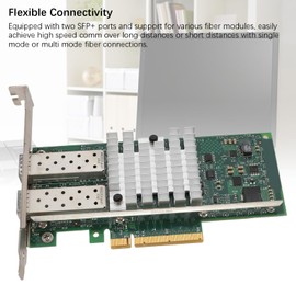 X520 DA2 10Gb SFP+ PCIE Network Card Converged Dual SFP+ Port PCIE X 8 PCI Express Ethernet LAN Adapter for Server