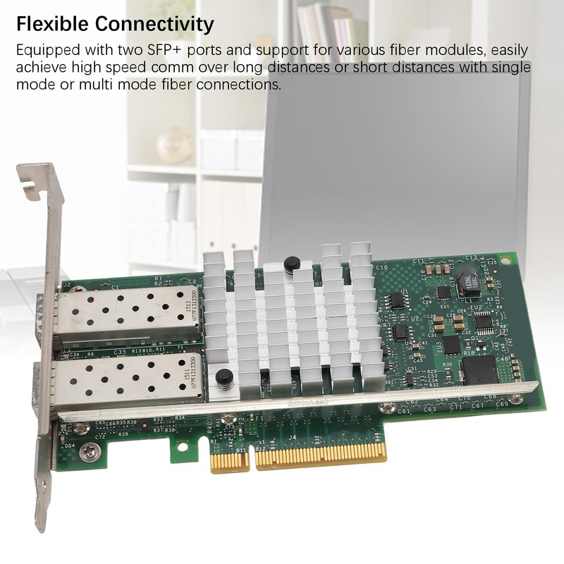 X520 DA2 10Gb SFP+ PCIE Network Card Converged Dual SFP+