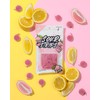 Sour Strips Sour Candy Belts, Pink Lemonade, Resealable Candy Bags,