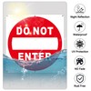 (2 Pack) Do Not Enter Sign, 12x12 Inches Keep Out