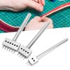 Leather Sewing Tool with Different Prong Heads, 3-Piece Hole Punch