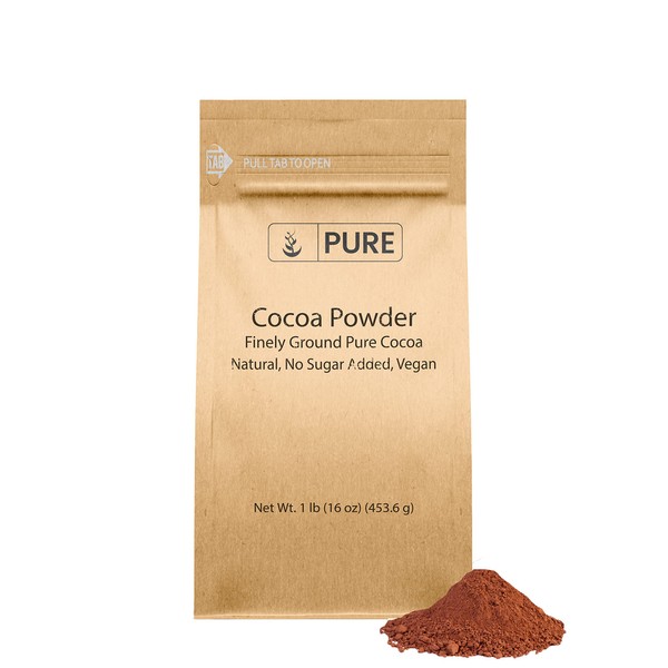 Pure Original Ingredients Cocoa Powder (1 lb) Pure & Natural