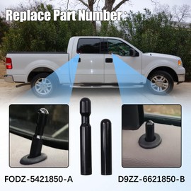 shtuomoland 4PCS Door Lock Knob Post Pull Pin 9ZZ-6621850-B FODZ-5421850-A Fit for Ford F150 1986-2004 E150 250 350 1992-2019 Explorer Mustang Range Front and Back Door Lock Knobs
