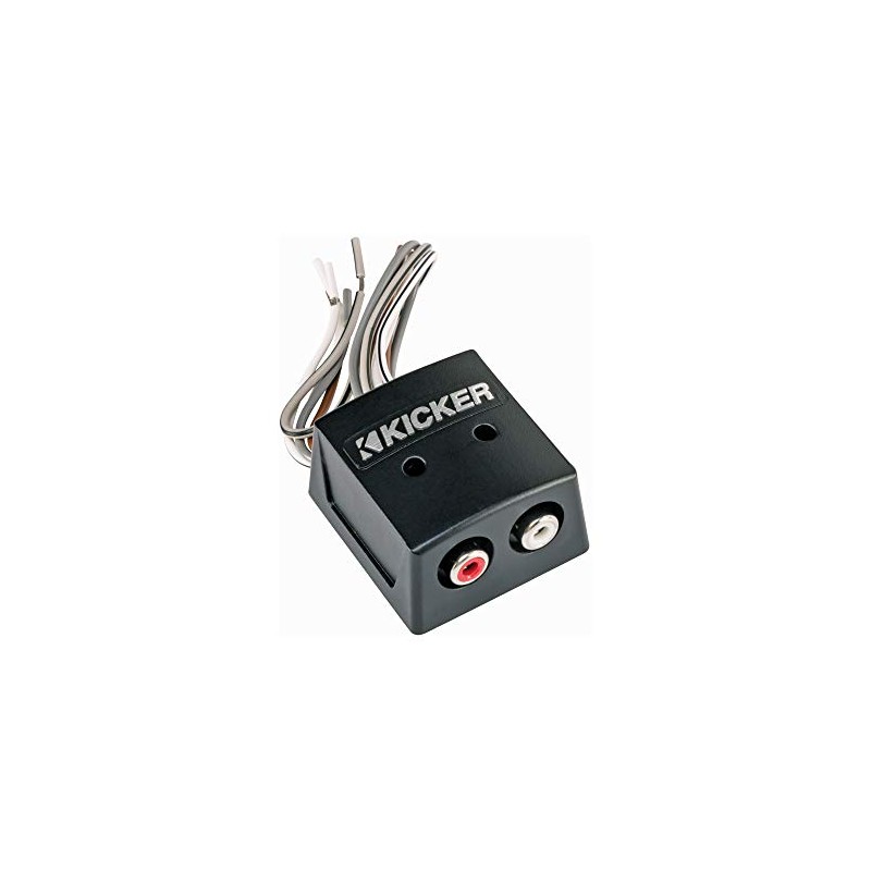 KICKER 46KISLOC K-Series Interconnect, Speaker to RCA W/Line-Out Converter