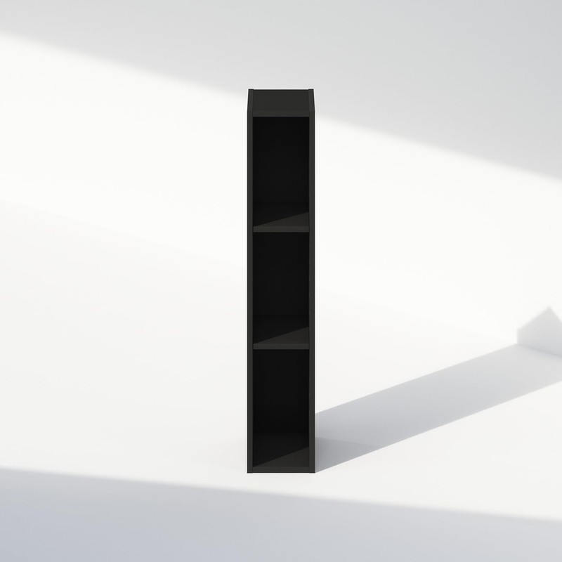 Furinno Reed 3-Tier Closet Organizers and Storage, Closet Organizer, Open