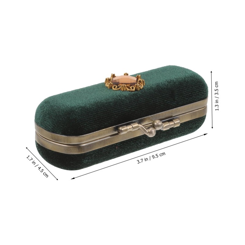 Baluue Portable Lipstick Case for Women Compact Lip Gloss Holder