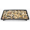 1 Rectangular Black Plastic Humidity/Drip Tray for Bonsai Tree and