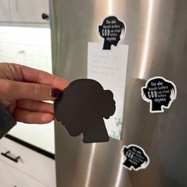 Swaygirls magnets | Christian faith magnets | Fridge magnets about faith, Jesus, the Bible | She who kneels before God can stand before anyone