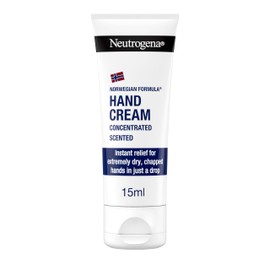 Neutrogena Neutrogena Norwegian Formula Concentrated Scented Hand Cream (3 x 15ml), Concentrated Cream for Immediate, Lasting Relief from Dry Skin and Chapped Hands, Lotion with Glycerin and Vitamin E
