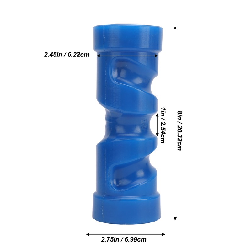 8inch Self Centering Keel Roller Bow Stop Heavy Duty PU