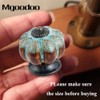 Ceramic Door Knobs Antique Pumpkin Handles for Cupboard Wardrobe Drawers
