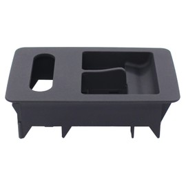 Doo Engy Window Switch Bezel Frame Trim Window Regulator Switch Cover Black Interior Front Left for Polo 6N 1999-2001 Lupo 1998-2005