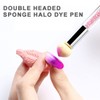 WeddHuis Nail Art Rendering Tools Double Head Sponge Stick, Nail