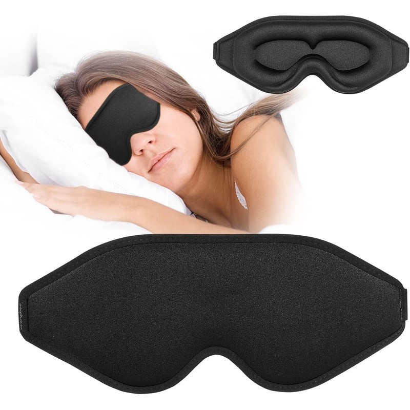 Antifaz para dormir para hombres y mujeres, antifaz para ojos