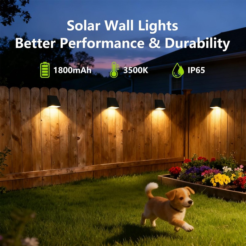 Solar Mailbox Light Downlight Outdoor Waterproof for Address, House Number