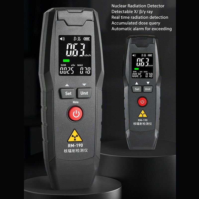 Nuclear Radiation Detector Professional Radiation Dosimeter High Sensitivity X β