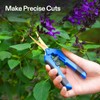 VIVOSUN Curved Gardening Scissors 6.5 Inch Hand Pruner Shear with
