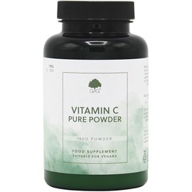 Vitamin C Powder | Pure Vitamin C Powder Supplement | Ascorbic Acid | 150g Powder | G&G Vitamins