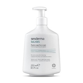 Sesderma | Salises Foaming Cream without Soap | Soap Free Skin Cleanser | Acne Prone Skin | Sebum Regulating | Salicylic Acid | Pore Cleansing | 300 ml