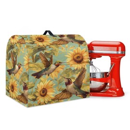 Yatixapu Stand Mixer Cover for Kitchen Aid Mixers Accessories 6-8 Quarts Mixer Cover for Sunflower Hummingbird Stand Mixer with Pockets, Suitable for Kitchen Mixer Cover