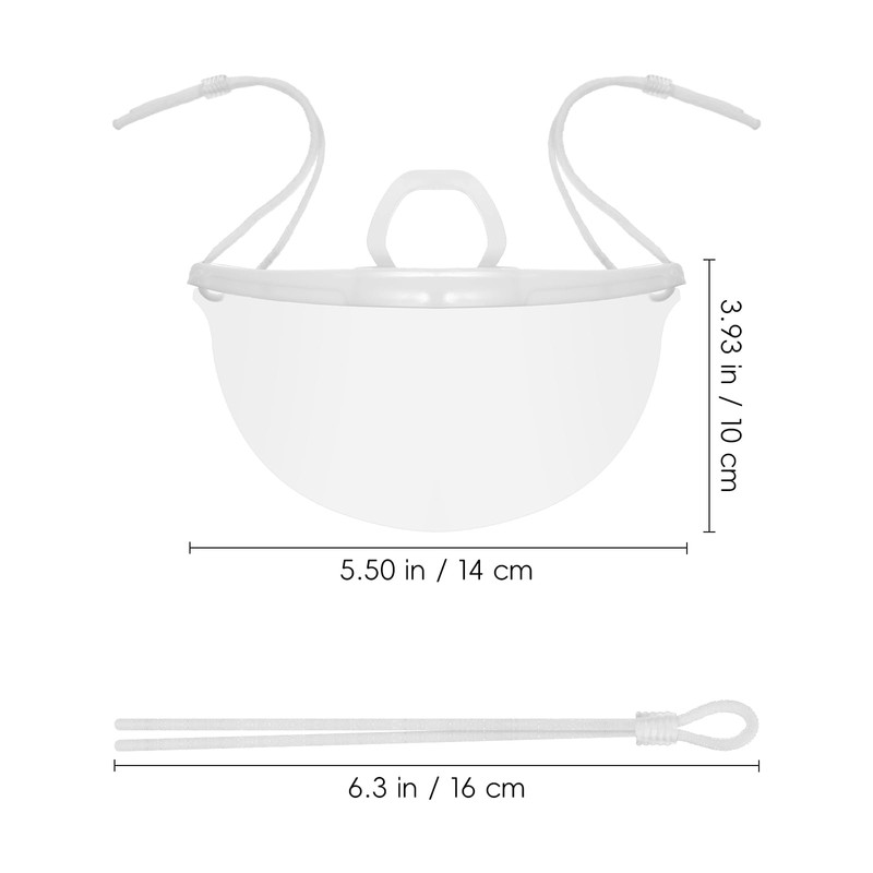 LALADEFIEE Chef Accessory 20pcs Nose and Mouth Covers Professional Food