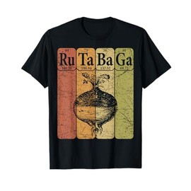 Rutabaga Periodic Table Elements Swede Rutabaga Retro T-Shirt