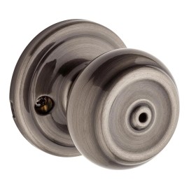 Weiser GA331 P15A B 6LS1R1 Phoenix Privacy - Antique Nickel