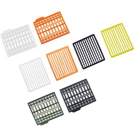 8pcs Carp Fishing Hair Rig Extender Boilie Bait Stops Boilie Stopper Carp Fishing Tackle,Multicolor