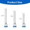 Pack of 30 M5 Countersunk Screws, Flat Head Machine Screws,