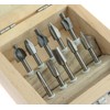 SE 10-Piece Mini Router Bits Set for Dremel Tools -