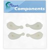 4 Pieces 80040 Washer Agitator Dogs Replacement for Whirlpool LSR8133HQ0