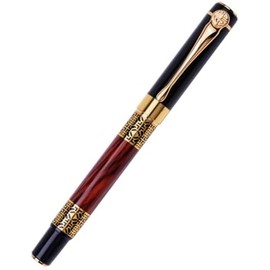 School Supplies - Pluma estilográfica de tinta de metal para escribir suave, regalo de negocios