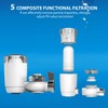 WBM Home Faucet Filter, Effective Purification System, Reduces Lead &