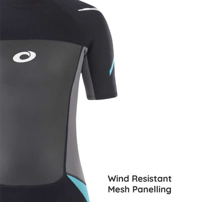 Osprey Women's Osp L - Origin Shorty Wetsuit, Black Blue,