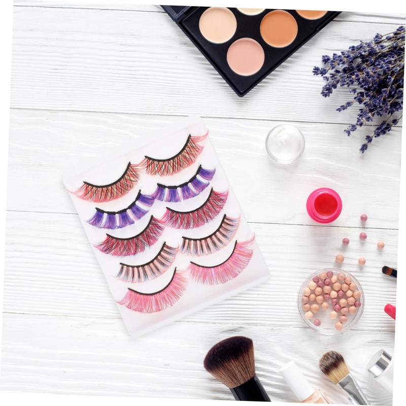 Minkissy 4 Boxes Individual Eyelashes Cluster Lashes Eyelashes for Makeup