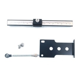 Namvo Compact and Portable Double‑sided Medium Installation Arrow Rest Set,for Left and Right Hand Bow,Archery Accessory Black