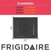 Frigidaire 316400601 Oven Bottom Panel for Electric Ranges and Stoves,