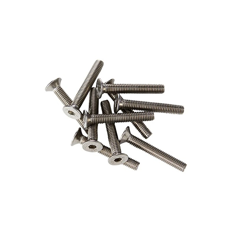 AHCA2 Stainless Steel Socket Countersunk Screw Allen Key Bolts M6
