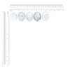 Starborn Clear Quartz Freeform Palm Stones, 1 Piece