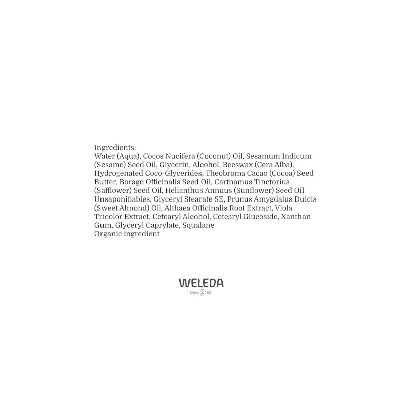 Weleda Mallow Body Lotion, 6.8-Fluid Ounce