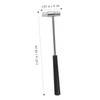 Operitacx 4pcs Small Hammer Double Faced Soft Hard Mallet for