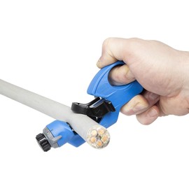 WEICON Cable Stripper No. 4-29 Spiral | For Thick Cables | Round, Longitudinal & Spiral Cut | Outer Diameter range 0.177-1.142 Inch (4.5-29 mm) | Up to 4/0 AWG | Cutting Depth up to 0.118 Inch