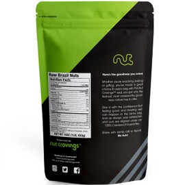 Raw Brazil Nuts, Unsalted, No Shell, Whole, Superior to Organic (48oz - 3 LB) Bulk Nuts Packed Fresh in Resealable Bag - Healthy Protein Food Snack, All Natural, Keto Friendly, Vegan, Kosher