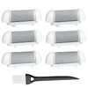 Foot File Replacement Roller Heads Compatible with Scholl/Pedi, Refill Heads