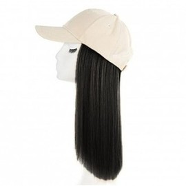 Women's One-piece Long Hair Cap Wig (48026844) - Blonde / 여성 일체형 긴머리 캡모자 가발 (48026844) - 금발