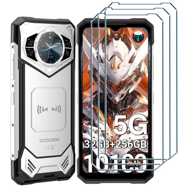 Xiangyun Pack of 3 Screen Protectors for Doogee S200X/Doogee S200