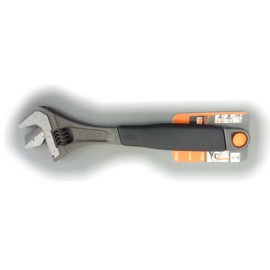 Bahco 9073P Black Ergonomic Adjustable Wrench Reversible Jaw 300Mm (12In)