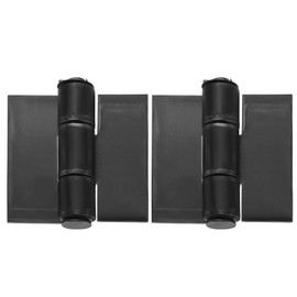 uxcell 2 Pack Heavy Duty Weldable Hinges, 4.72" x 4.84" x 0.26" Weld on Butt Hinge Corrosion and Rust Resistant Folding Metal Gate Hinges for Trailer Doors