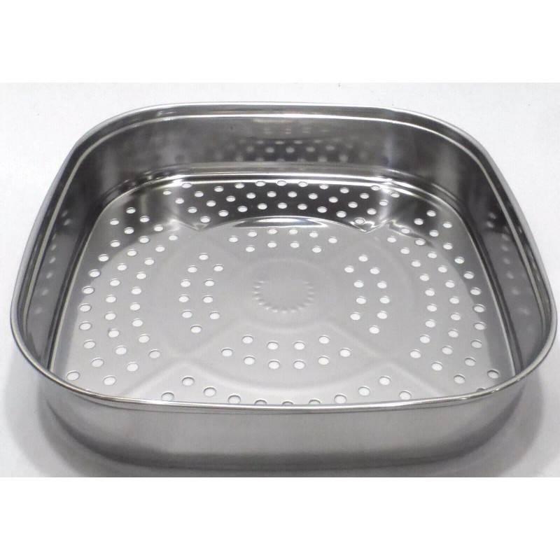 Curtis Stone SALE!!! CURTIS STONE 12" Square Stainless Steel Steamer